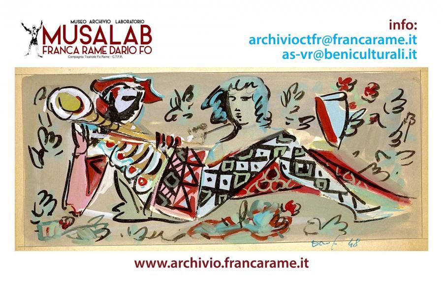 MusALab Museo archivio laboratorio Franca Rame Dario Fo