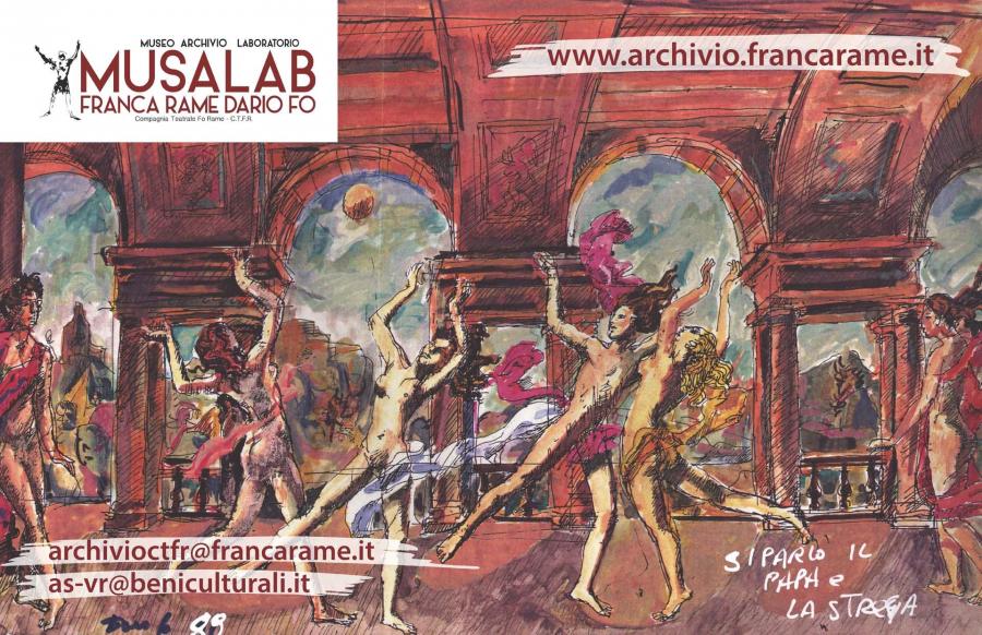 MusALab Museo archivio laboratorio Franca Rame Dario Fo